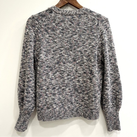 J Crew Factory Textured button front cardigan sweater size medium as306 - Picture 3 of 10